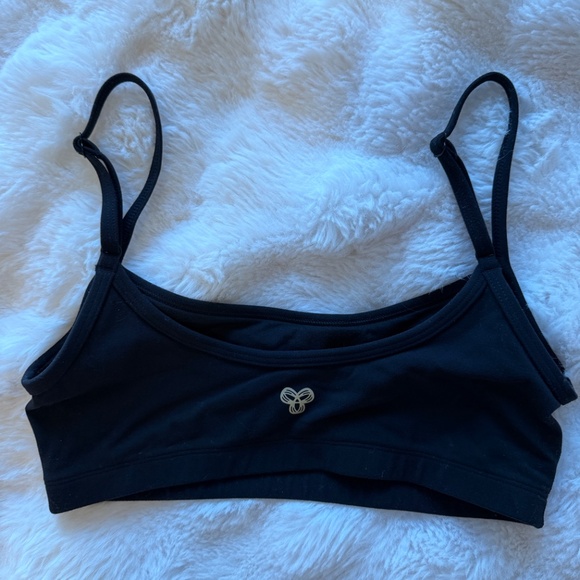 Golden TNA Aritzia Size Small Black Sports Bra - Picture 2 of 4